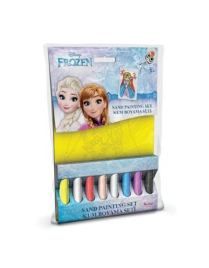 Mini spalvoto smėlio rinkinys "Frozen"