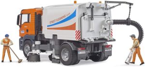 BRUDER gatvių valymo mašina MAN TGS BRUDER 03780 Man TGS Street Sweeper, 03780