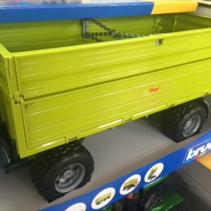BRUDER vaikiška žaislinė priekaba su nuleidžiamai bortais, 02203