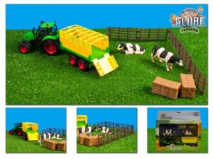 Ūkis su aksesuarais KIDS GLOBE FARMYARD rinkinys