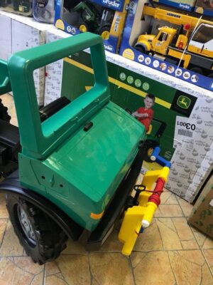 ROLLY TOYS UNIMOG FORST su POWERWINCH keturratis Amžius: 3 - 8, reguliuojama sėdynė, triukšmą mažinančios padangos