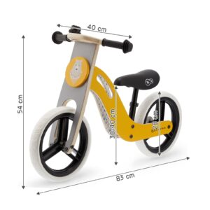 Balansinis dviratis KINDERKRAFT Uniq, Honey 12
