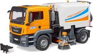 BRUDER gatvių valymo mašina MAN TGS BRUDER 03780 Man TGS Street Sweeper, 03780