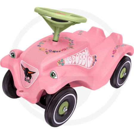 BIG Bobby Car Classic Flower paspiriama mašinytė mažoms mergaitėms