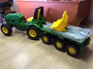 Priekaba ROLLY TOYS MULTI TRAILER JOHN DEERE