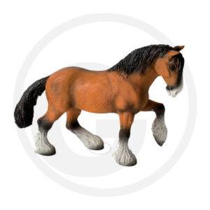 BULLYLAND SHIRE HORSE GELDING arkliukas vaikiškas figūrėlė