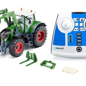 Siku traktorius Fendt 933 Vario su frontaliniu krautuvu ir „Bluetooth“ programa su nuotoliniu distanciniu valdymu