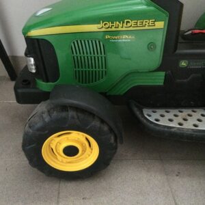 PEG PEREGO elektromobilio John deere traktoriaus originalus priekinis ratas  (kairė)