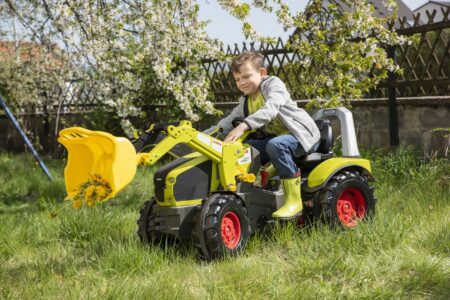 Minamas traktorius Rolly Toys Pedal tractor with loader X-Trac Premium Claas Axion 960