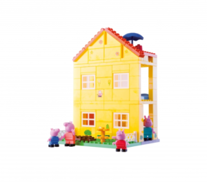 Kalėdinė dovana Peppa pig rinkinys BIG BLOXX PEPPA PIG HOUSE namelis peppa pig