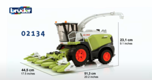 BRUDER Claas Jaguar 980 pašarų kombainas, 02134 Numatomas pristatymas nuo 21.03.22