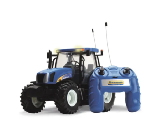 Traktoriuks su distancinius Big Farm New Holland T6070 nuotolinio valdymo traktorius