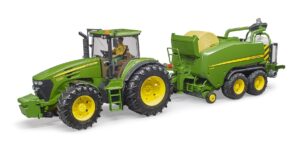 BRUDER presas Šieno presų ir vyniojimo derinys John Deere C441R, 02032 Numatomas pristatymas nuo 27.02.23