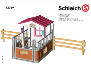 SCHLEICH HORSE CLUB Arklidės rinkinys