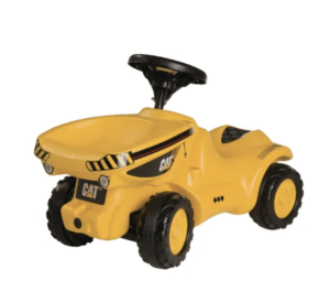 ROLLY TOYS DUMPER paspiriamas traktorius Caterpillar, CAT