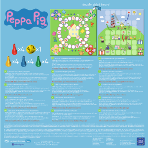 TREFL PEPPA PIG Boardgame 2 in 1 „Kiaulytė Pepa“